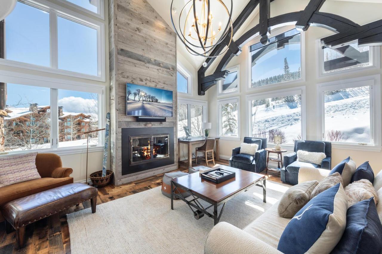 Deer Valley Luxury Home, Outdoor Seating, Hot Tub 파크 시티 외부 사진